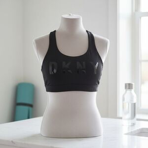DKNY Women's Black Sports Bra